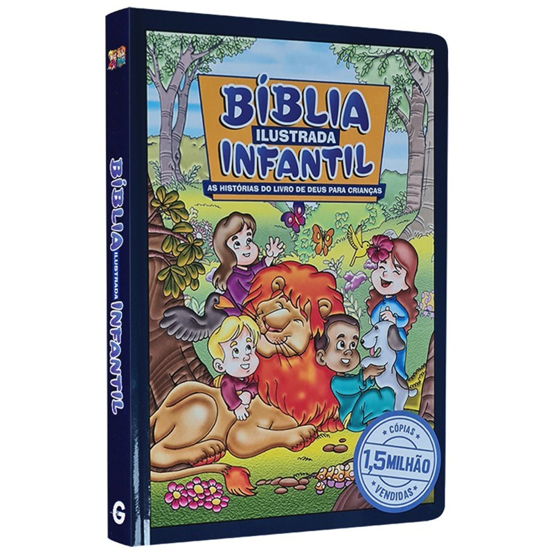 Bíblia Ilustrada Infantil | As Histórias do Livro de Deus Para Crianças em Oferta na Shopee