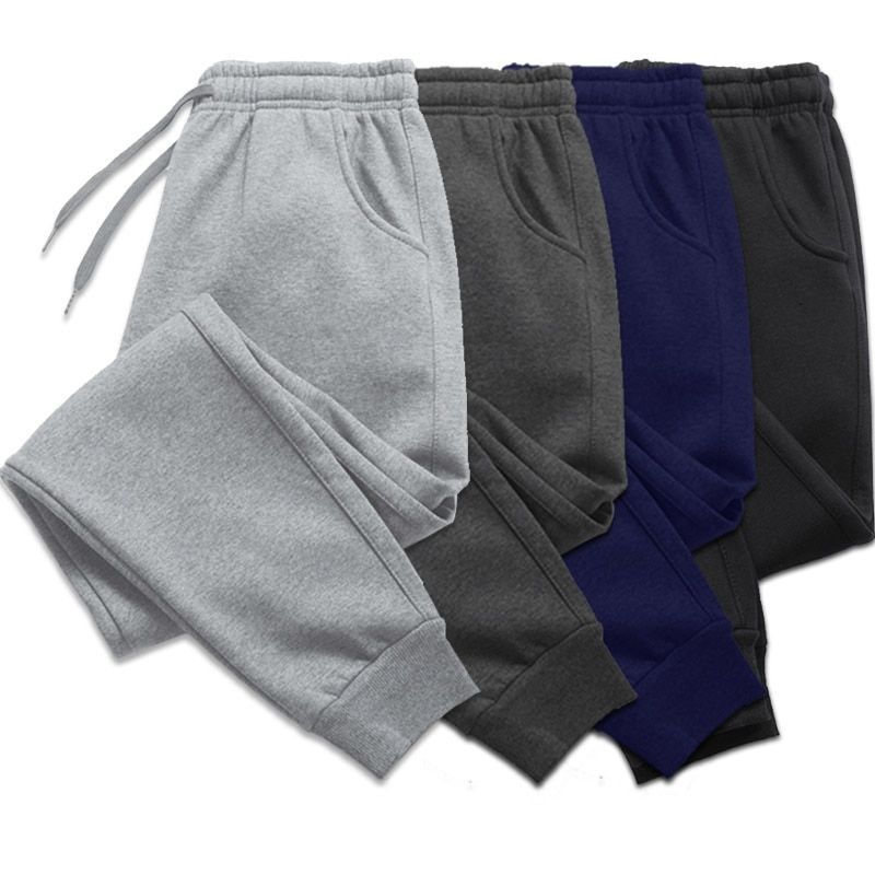 Kit 3 Calças de Moletom Moletinho Jogger Masculina  Slim Amarração Academia Treino Oferta