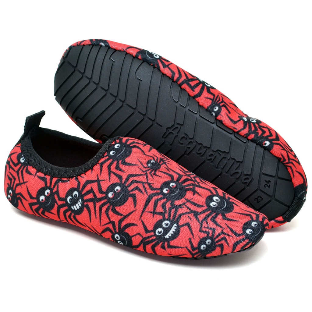 Sapatilha Aquática ARANHA, Para Praia Piscina Mar Cachoeira, INFANTIL, KIDS