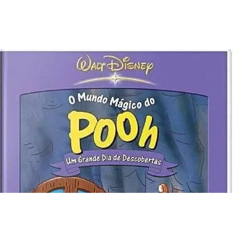dvd Disney Mundo Mágico Do Pooh Um Grande Dia De Descobertas lacrado