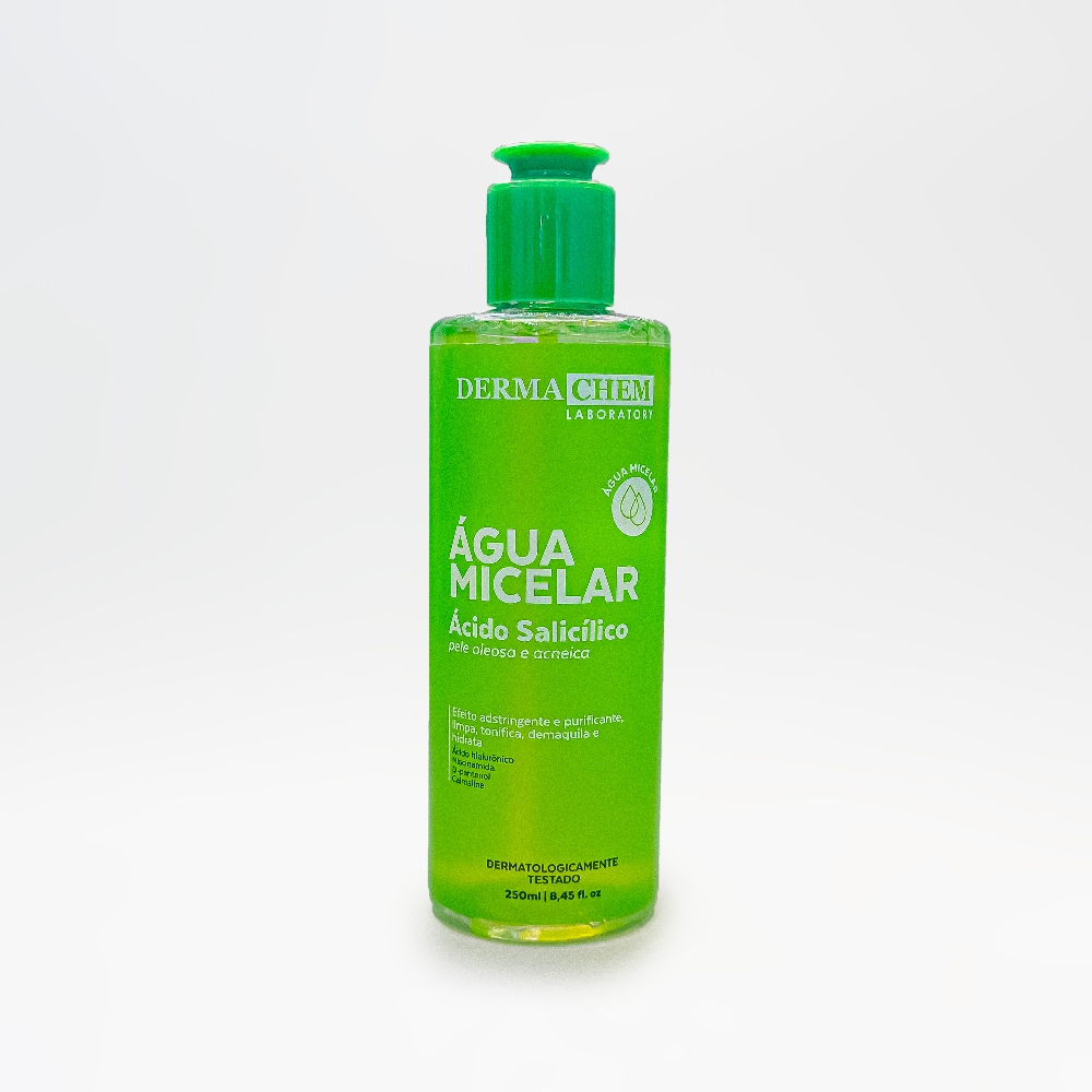 Água Micelar Ácido Salicílico Pele Oleosa 250ml Dermachem - Beauty