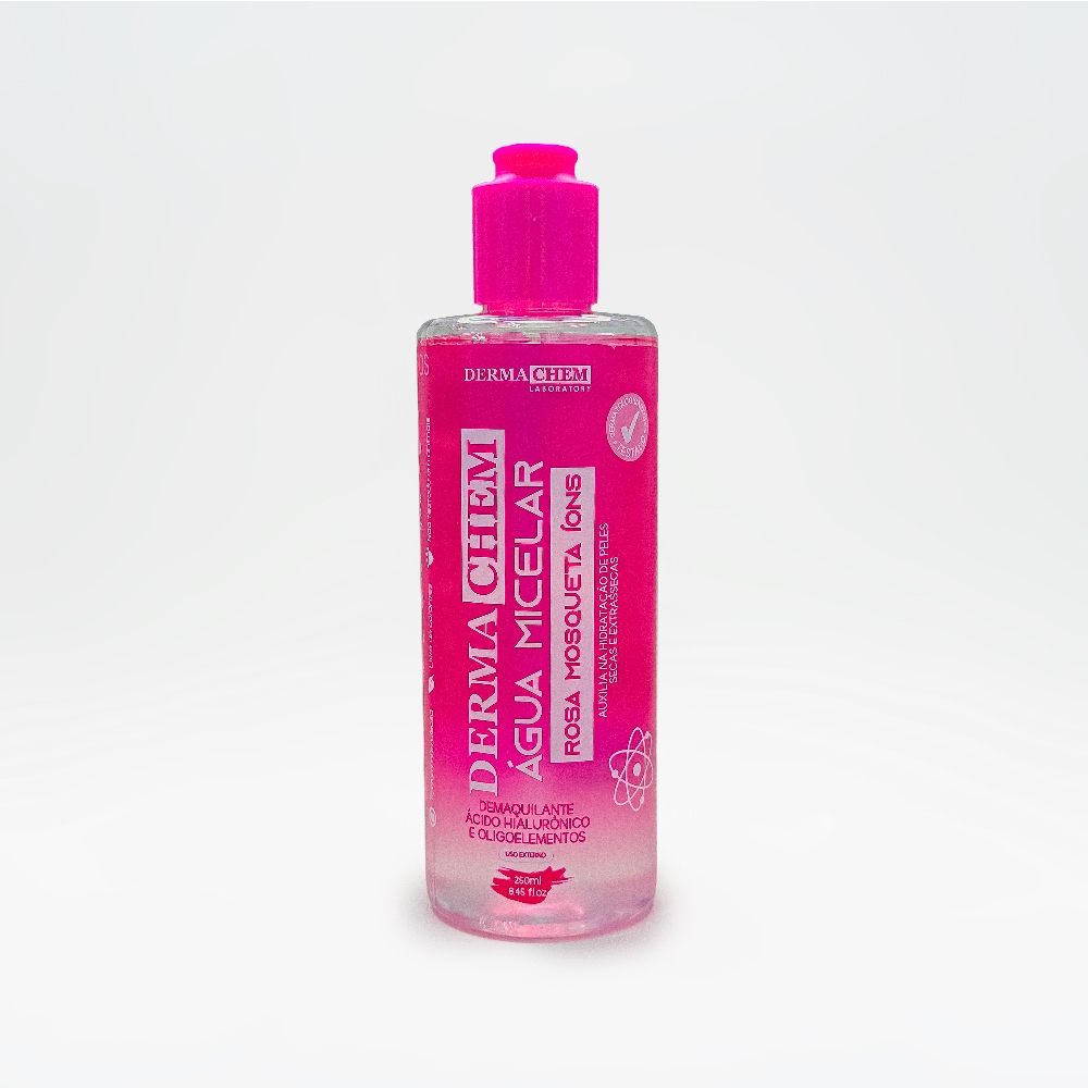 Água Micelar Rosa Mosqueta 250ml Dermachem
