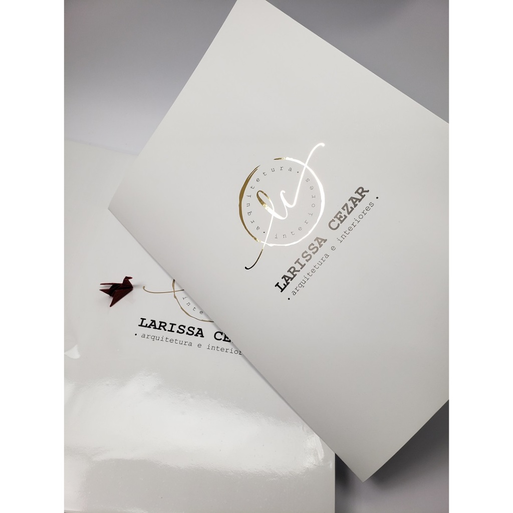 5 Pastas Personalizadas Orelha e Hot Stamping no Logo - Contrato, Advogado, Medico, Dentista
