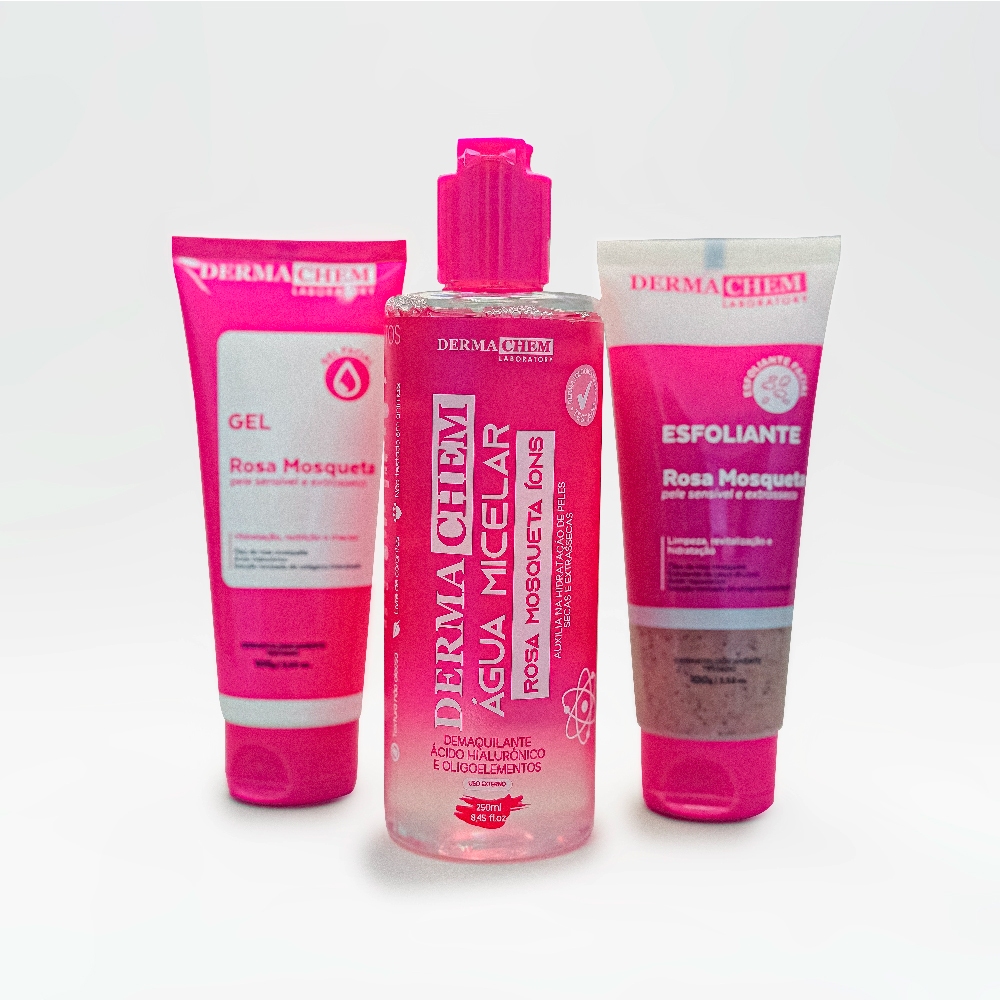 Kit Skin Care Limpeza de Pele Dermachem em Oferta na Shopee