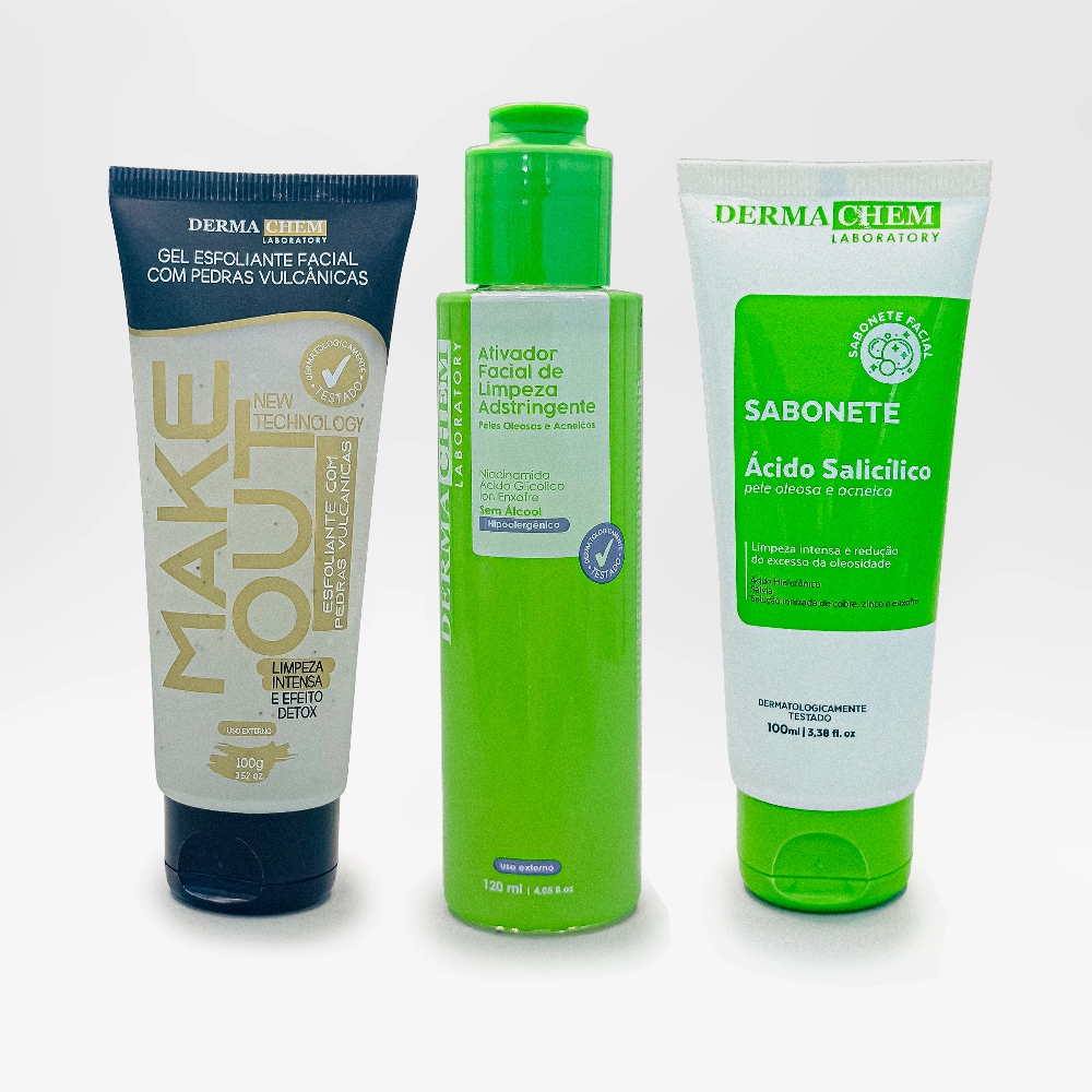 Kit Skin Care Limpeza Profunda Dermachem
