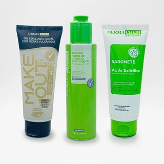 Kit Skin Care Limpeza Profunda Dermachem em Oferta na Shopee