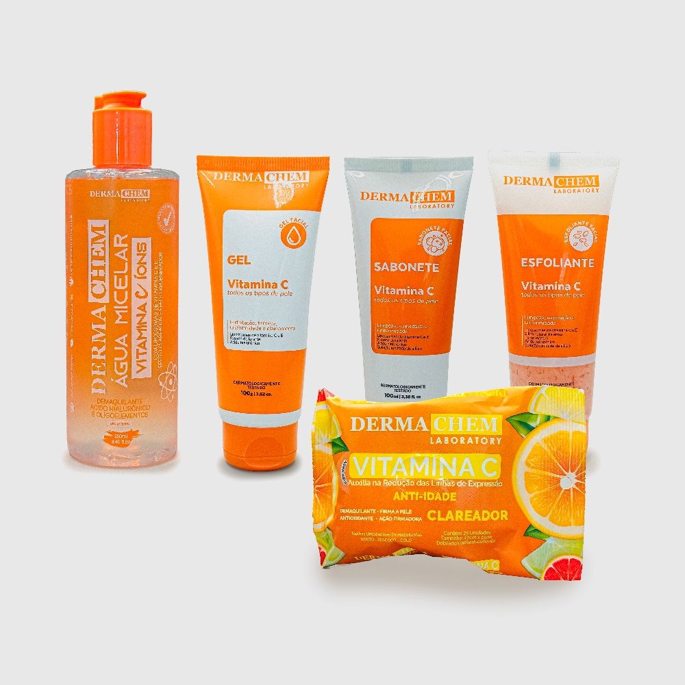 Kit Skin Care Anti Idade Dermachem