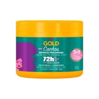 Creme Capilar Niely Gold Cachos Definição Prolongada em Oferta na Shopee