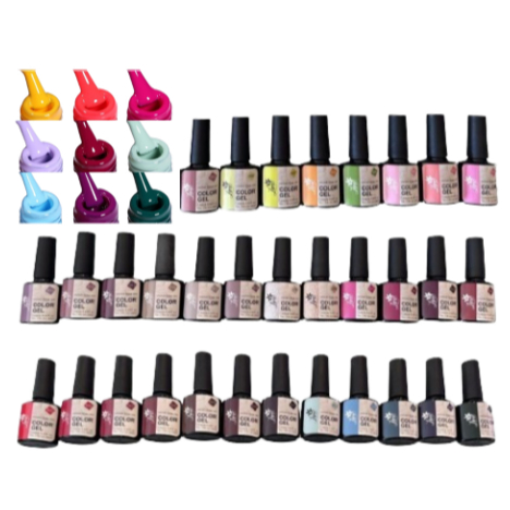 ESMALTE EM GEL LIRIÓ KIT COM 20 LED UV SECA NA CABINE VARIAS CORES OFERTA LIRIO UNHA DE GEL ACRIGEL