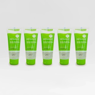 Kit 5 Gel Esfoliante Ácido Salicílico Enzimático 100ml Dermachem em Oferta na Shopee