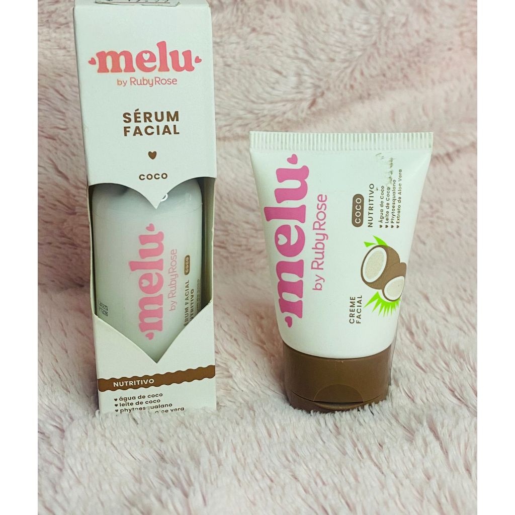 KIT MELU CREME FACIAL + SÉRUM FACIAL (COCO) BY RUBY ROSE
