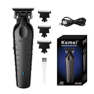 Maquina Acabamento Cabelo Barba Profissional Kemei-2299