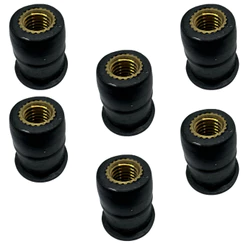 Kit Bucha Bolha Universal Xt660 Cbr600rr Cbr1000rr Sahara Tenere Srad750 6 Unidades