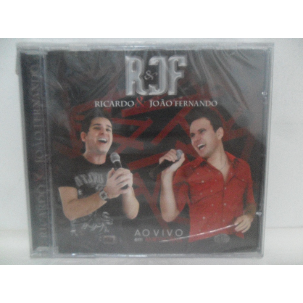 RICARDO E JOÃO RICARDO; AO VIVO EM AMERICANA; CD LACRADO!