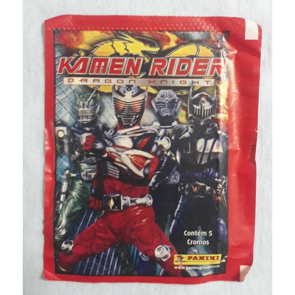Pacotinho (Envelope) Lacrado Kamen Rider Dragon Knight - Ed Panini 2009