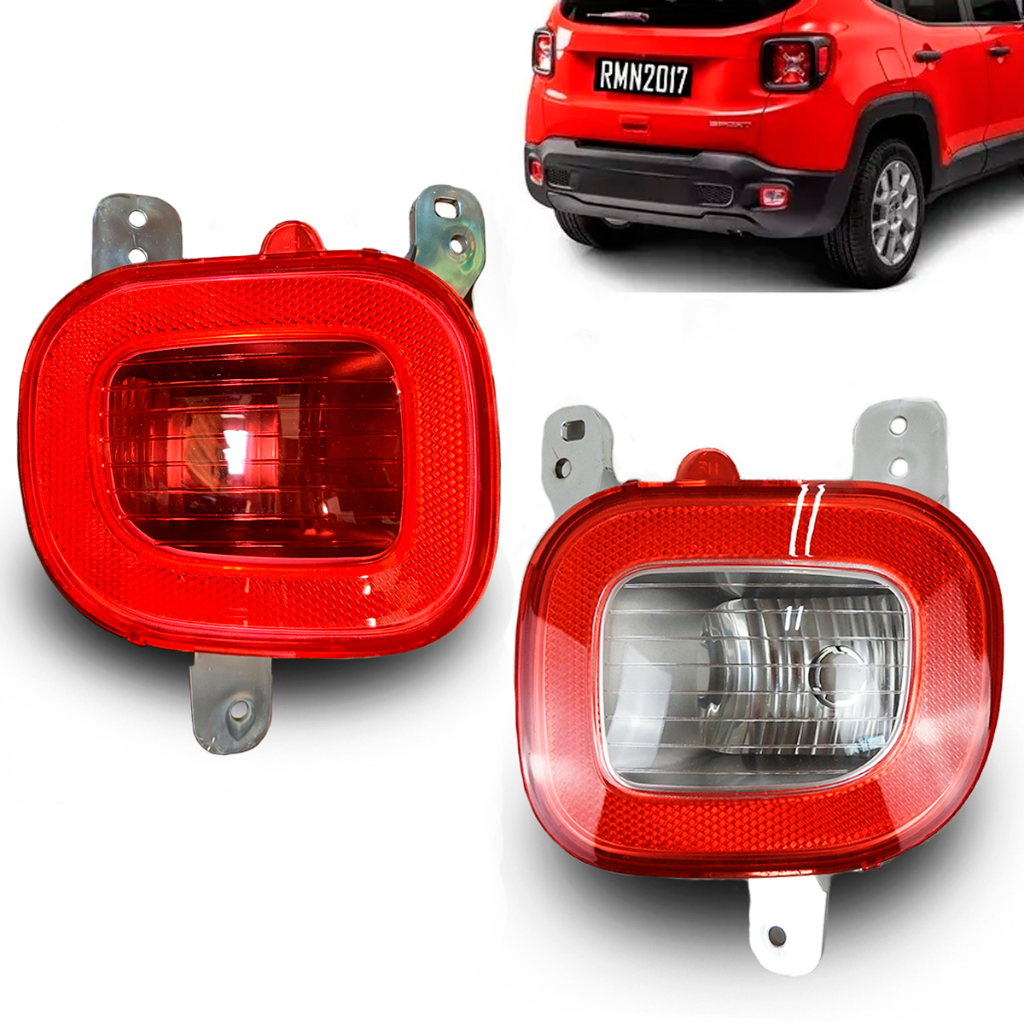 Lanterna Traseira Parachoque Jeep Renegade 2015 A 2021 Fitam