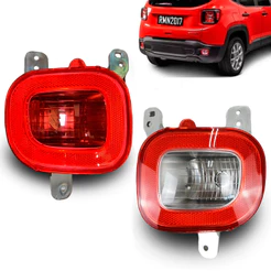 Lanterna Traseira Parachoque Jeep Renegade 2015 A 2021 Fitam