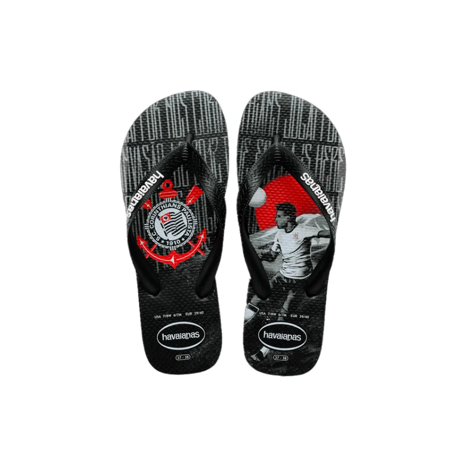 Chinelo Havaianas Original Top Times Corinthians ( Adulto e infantil )