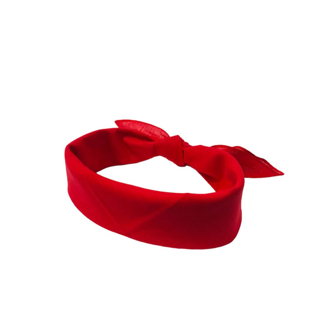 Bandana Lenço Vermelho Liso Tradicional Para Cabeça Junina em Oferta na Shopee