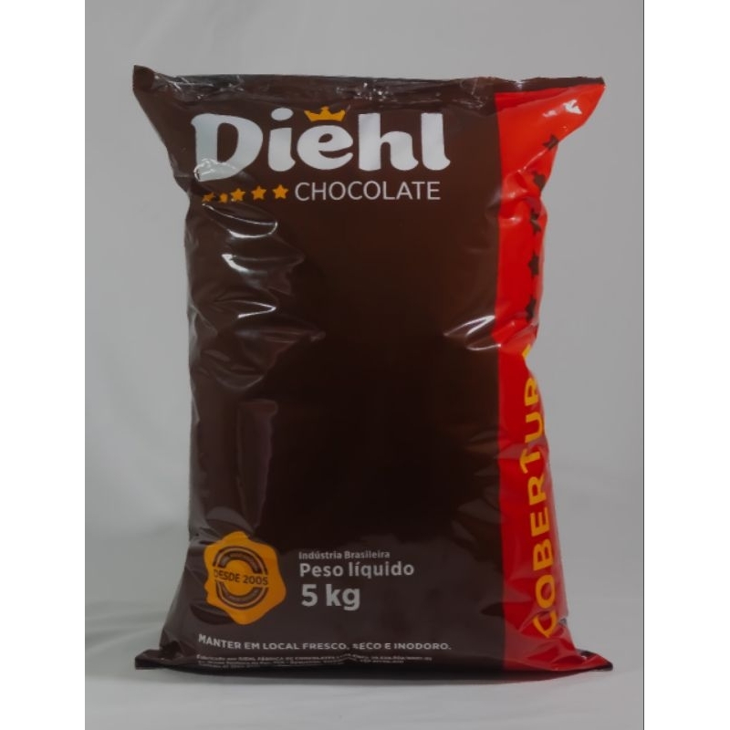 Cobertura fracionado Belga 5 kg em Oferta na Shopee