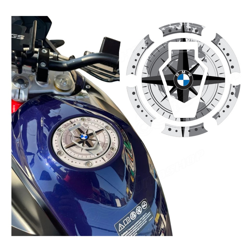 Adesivo Protetor 3d Bocal Relevo M2 Moto Bmw G 310 Gs