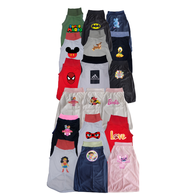 Kit 3 Roupinhas De Cachorro Verão Pet