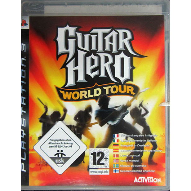 Jogo Guitar Hero - World Tour - Usado - Ps3 - Midia Fisica