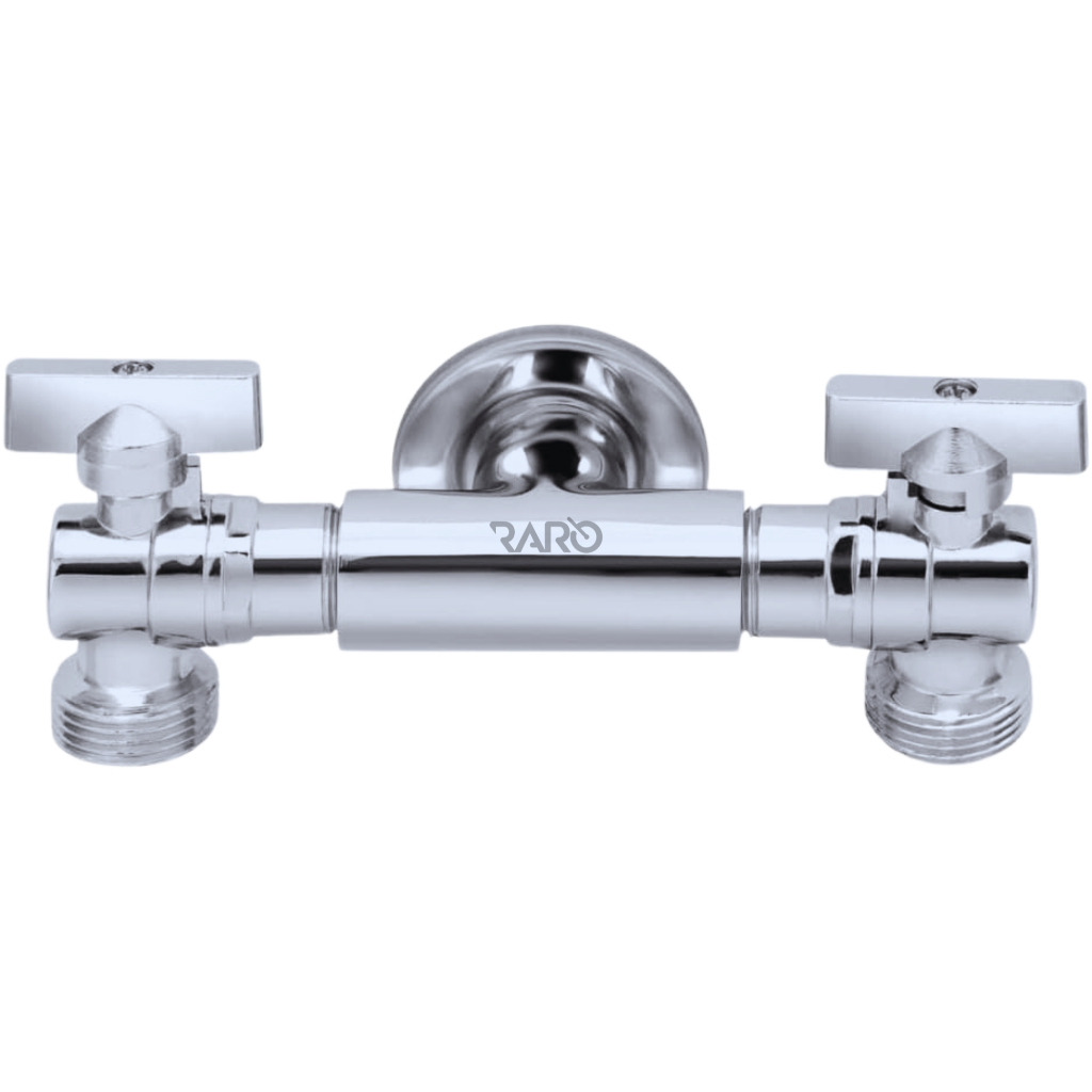Torneira De Metal Dupla Multifuncional Maquina De Lavar/secar Tanque Jardim Quintal Multifuncional
