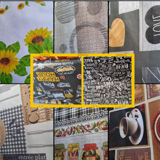 Toalha de mesa plastica termica luxo cores 1,40 de largura em Oferta na Shopee