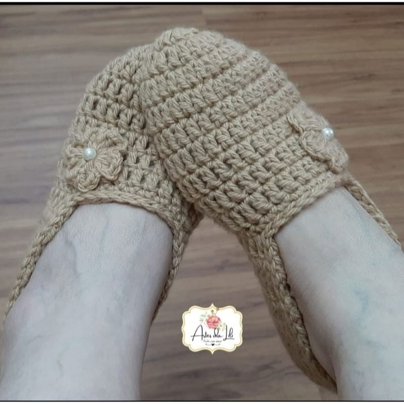 Croche Adulto Sapatinho De Croche Facil Passo A Passo Crochê Passo