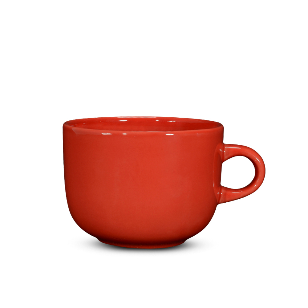 Consumê Colors Caneca 650mL Vermelho Inverno Cerâmica Alça