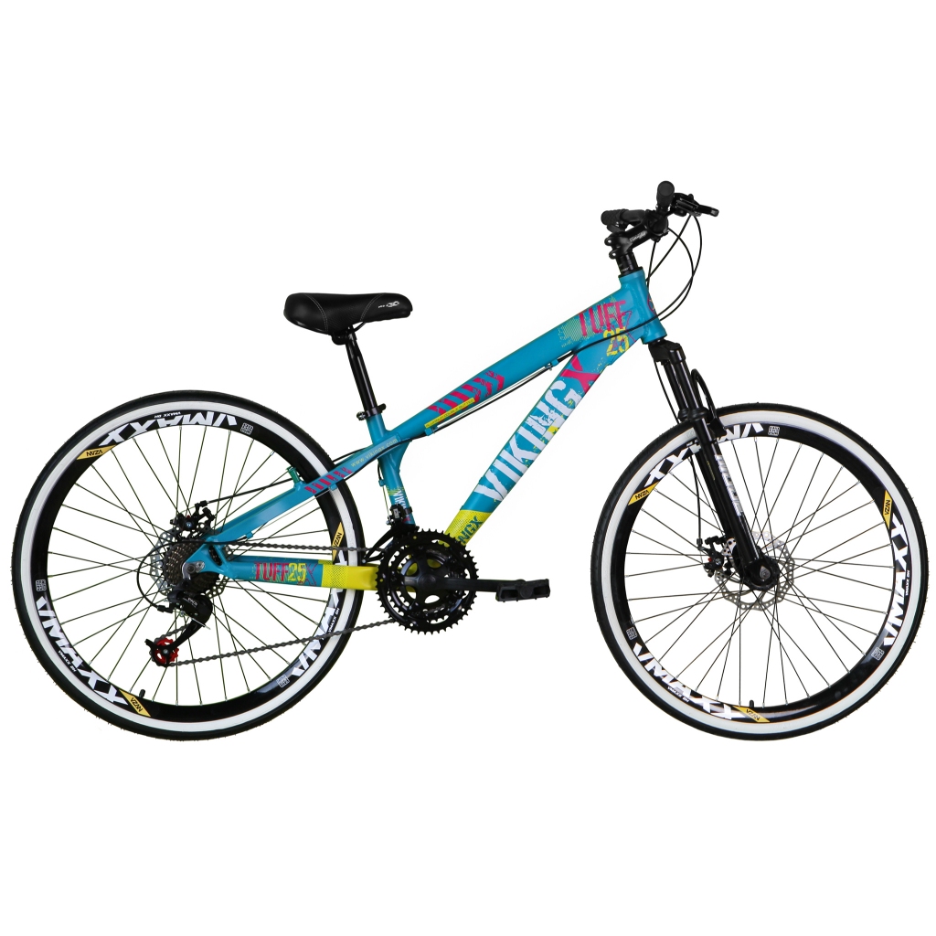 Bicicleta Aro 26 Vikingx Tuff X25 X30 X35 Alumínio 21v Freio Disco Aro Vzan Vmaxx Pretos Dh Freeride