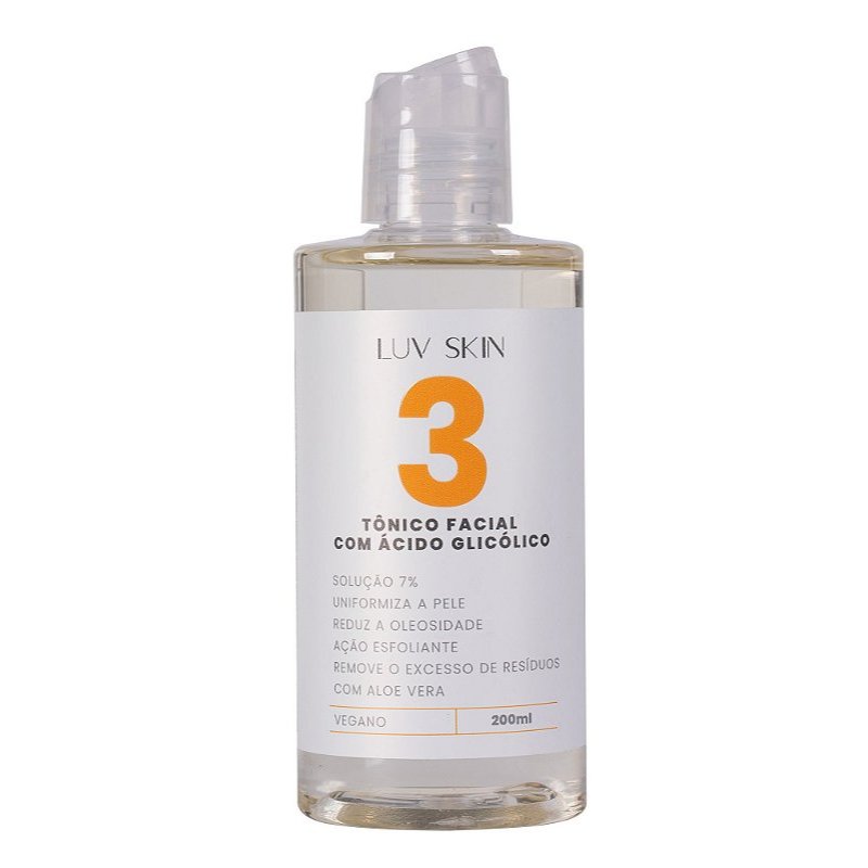 Tônico Facial Luv Beauty Ácido Glicólico: Onde Comprar | BuscaProdutos