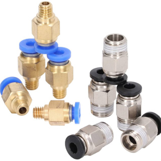 Kit conector pneumático pushfit ender 3 PC4-M6 + PC4-M10 em Oferta na Shopee