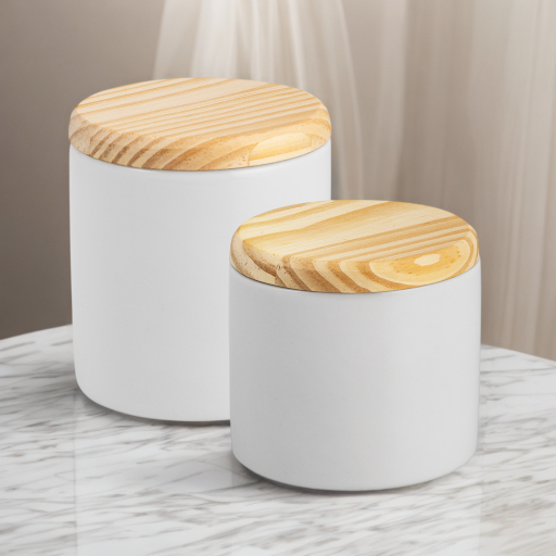 Kit banheiro porcelana porta cotonete e algodão jogo de potes de louça potes de porcelana em Oferta na Shopee