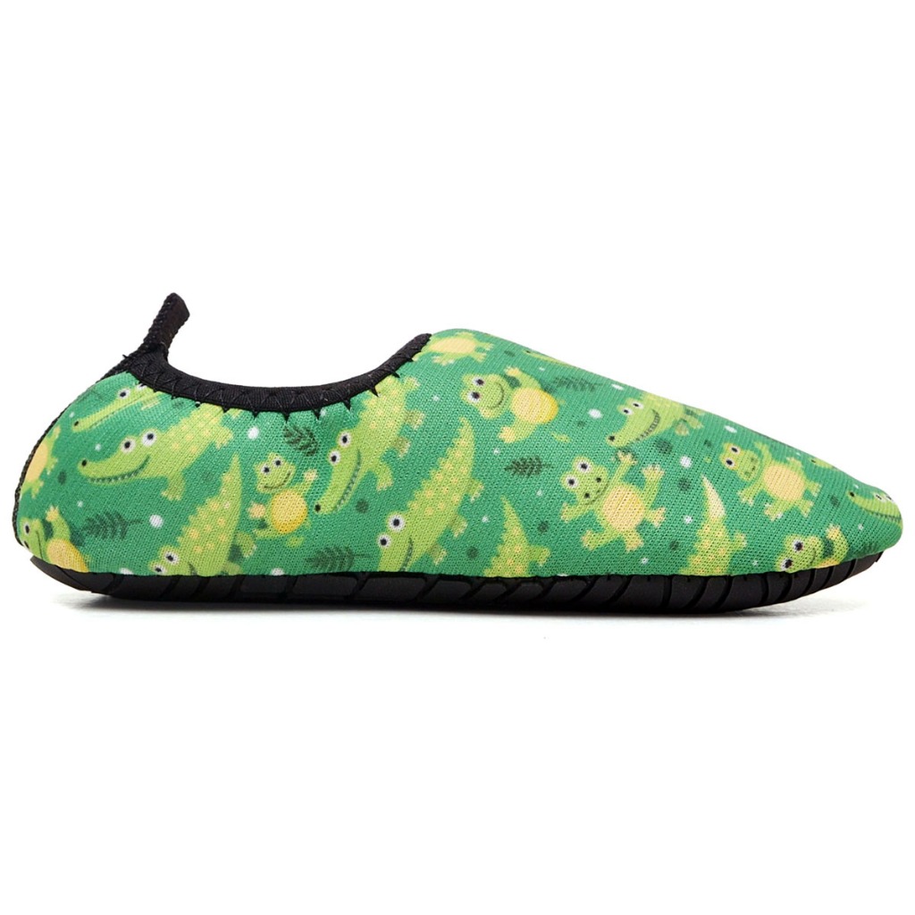 Sapatilha infantil aquatica sapatilha meia infantil jacare calce facil praia picina