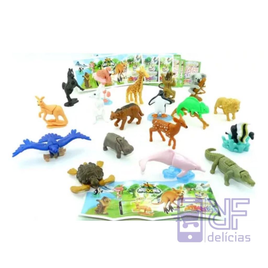Brinquedos Kinder Ovo Natoons - Colecionáveis