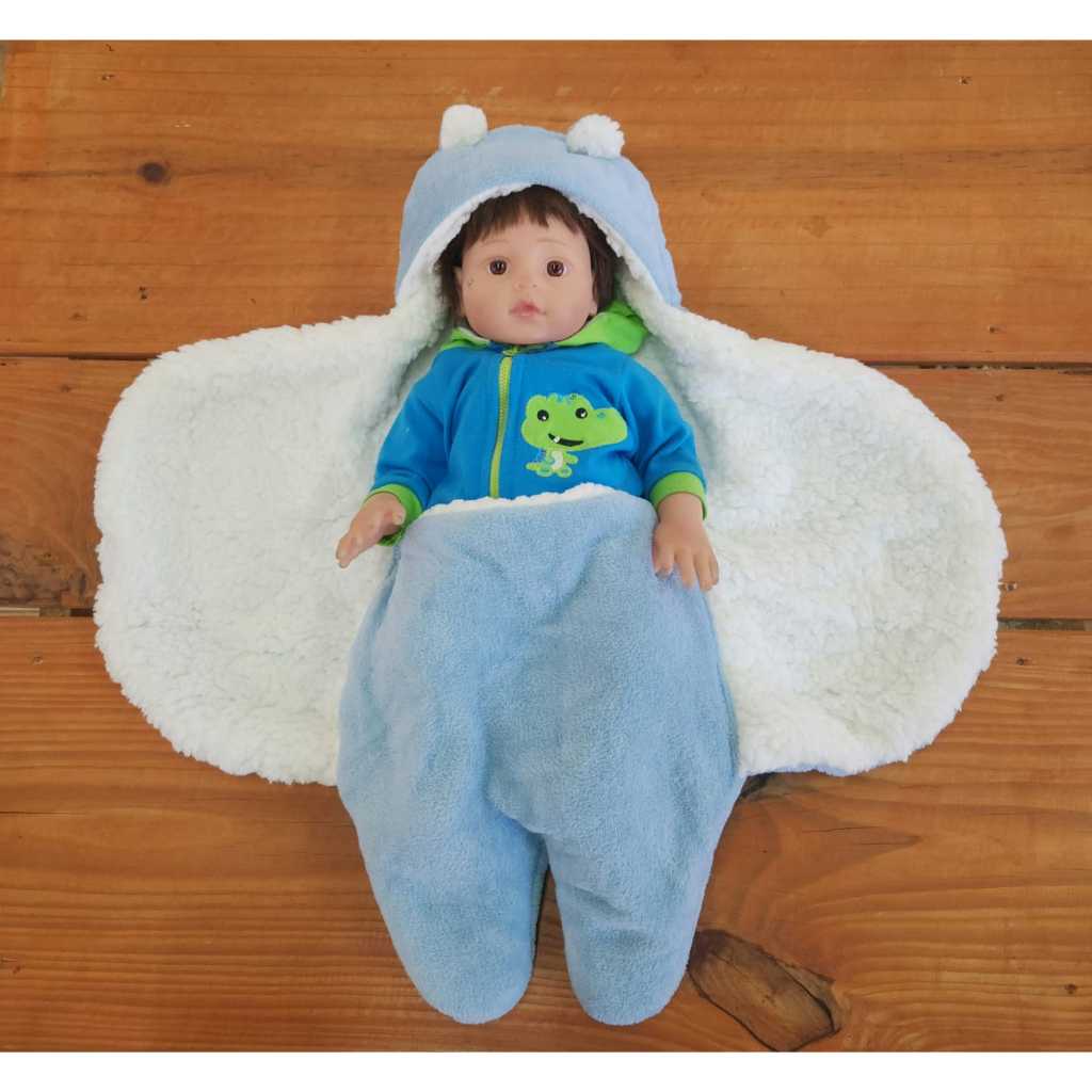 Saco de Bebê Dormir Liso Estampado Sherpa Carneirinho Microfibra em Oferta na Shopee