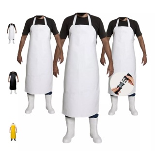 Kit 3 Avental De PVC Forrado Impermeável Engate Rápido Cozinha Açougueiro Churrasqueiro Peixaria em Oferta na Shopee