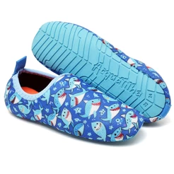 Sapatilha infantil agua sapatilha aquatica sapatilha neoprene tubarao calce facil
