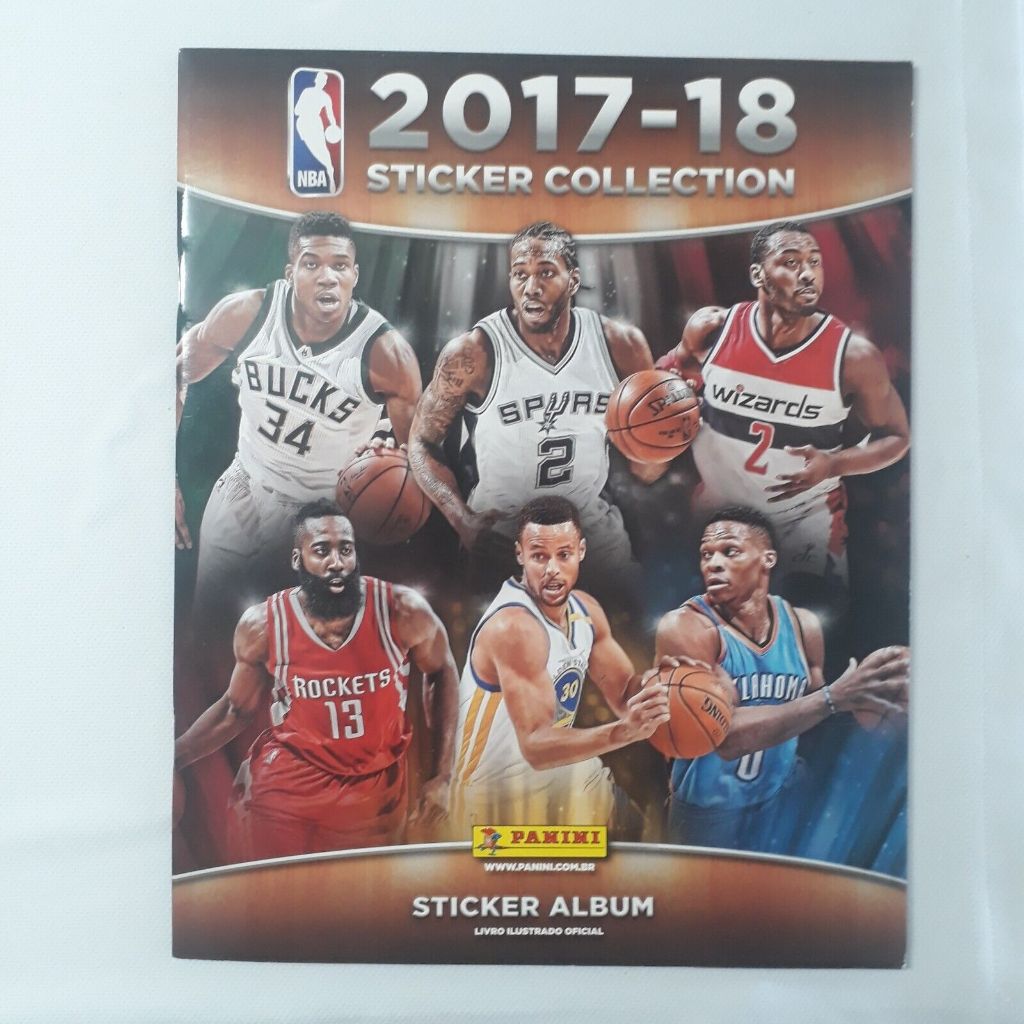 01 Álbum de Figurinhas - 2017 2018 Panini NBA (VAZIO)
