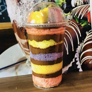 50~250 COPO BOLHA SEM FURO 400ML PP PARA DOSCES E BOLOS NO COPO( CHOCOBRAZ) em Oferta na Shopee