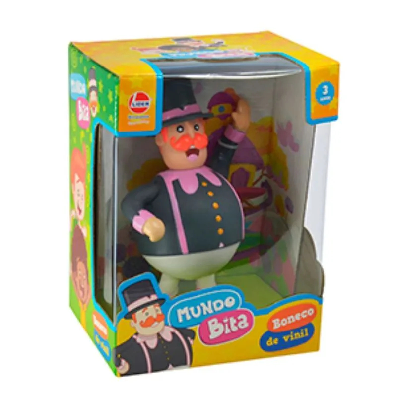 Boneco Vinil Bita , Mundo Bita Artiiculado Original 2715 - Lider Brinquedos