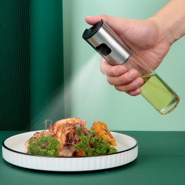 1 Kit Spray Pulverizador Borrifador Azeite Vinagre em Vidro Promoções em Oferta na Shopee