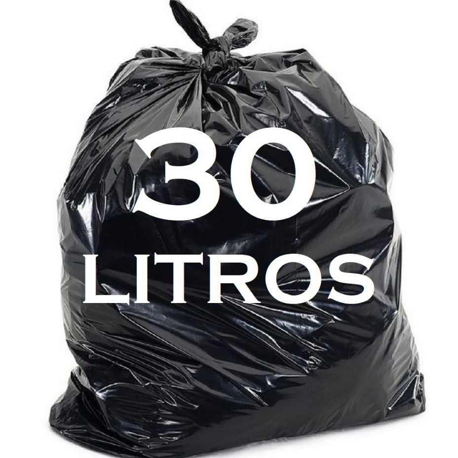 Saco de lixo 30 Litros 100/50 unidades Direto da Fábrica Saco de lixo 30 Litros 100/50 unidades Direto da Fábrica