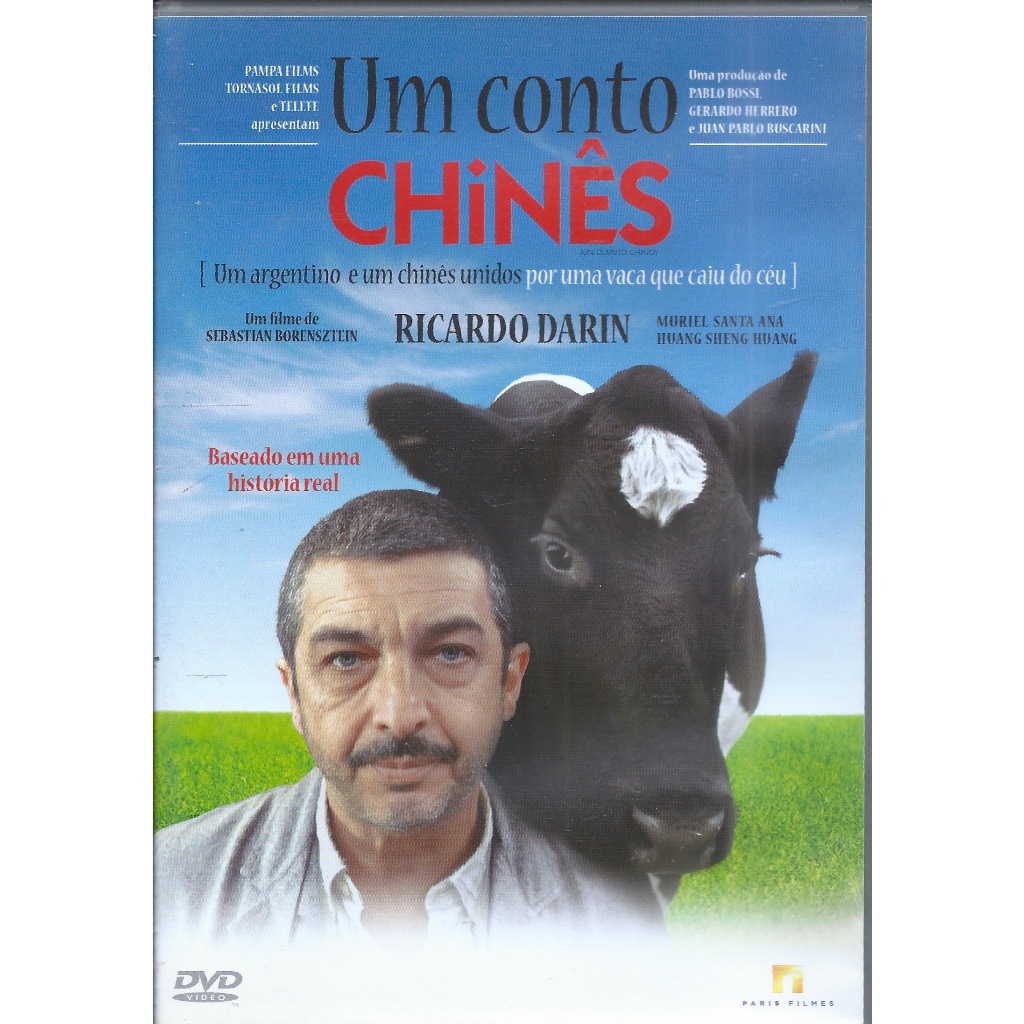 DVD Um Conto Chinês- Ricardo Darin*Semi-novo*CXM*B