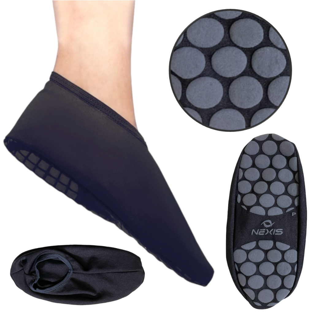 Meia Sapatilha Hidroginástica Antiderrapante Hidro e Piscina