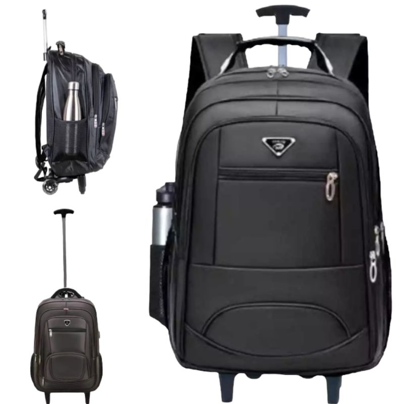 Mochila Rodinha Impermeável Reforçada, Trabalho, Faculdade (Unisex) em Oferta na Shopee