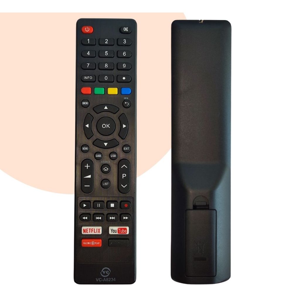 Controle Remoto Tv Compativel Philco 4k Smart Netflix em Oferta na Shopee