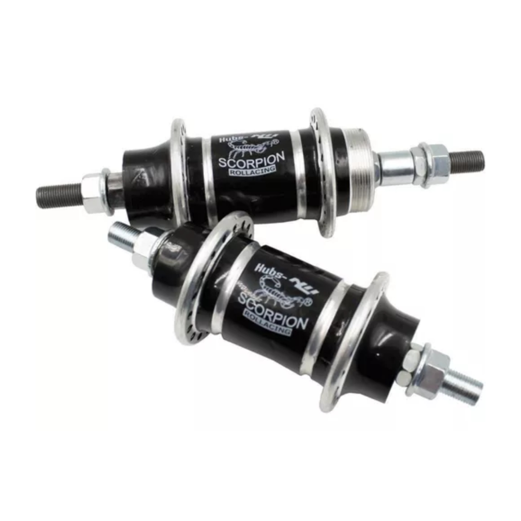 Par Cubo De Rolamentado 36F Scorpion Alumínio Para Bicicleta Bike Mtb Preto em Oferta na Shopee